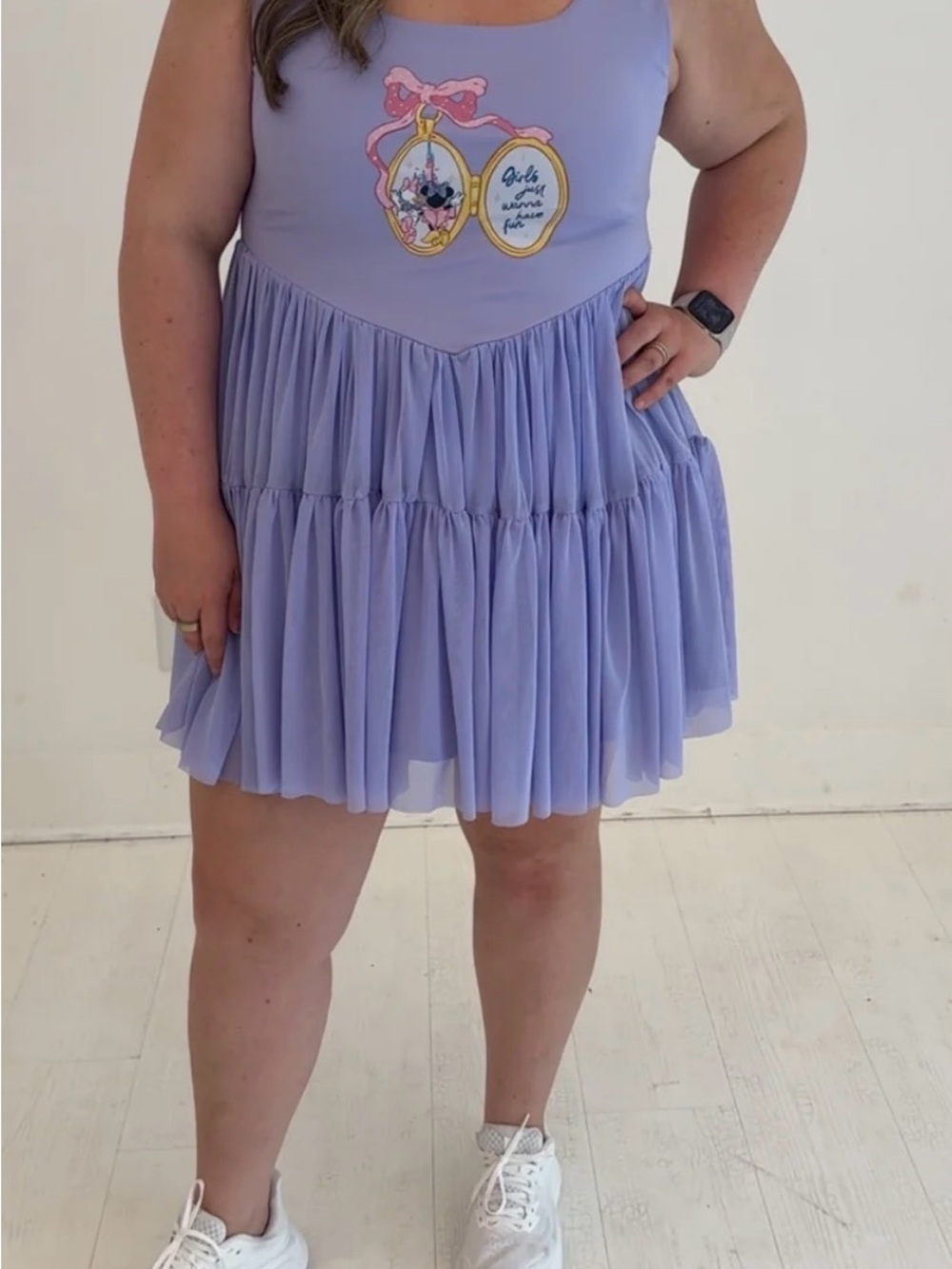 Disney Minnie and Daisy- Tulle Dress with Undershorts